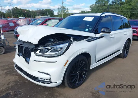 2023 Lincoln Aviator Black Label z USA, uszkodzony, nr VIN 5LM5J9XCXPGL17270